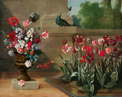 Narożnik ogrodu pana de la Bruyere autorstwa Jean Baptiste Oudry