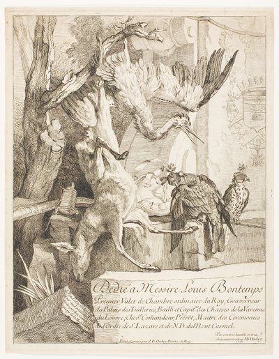 Cztery tematy polowania, nr 1 autorstwa Jean Baptiste Oudry
