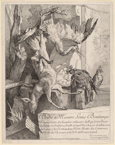 Fronton autorstwa Jean Baptiste Oudry