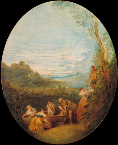 Wiosna autorstwa Jean Baptiste Pater