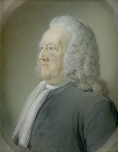 Arent van der Waeyen (1685-1767). Kupiec i rada w radzie miejskiej Amsterdamu autorstwa Jean Baptiste Perroneau