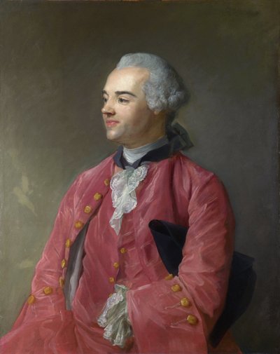 Perronneau, Jean-Baptiste (1715-1783) Portret autora Jacques Cazotte (1719-1792) Olej na płótnie ok. 1760 National Gallery, Londyn 92,1x73 autorstwa Jean Baptiste Perronneau
