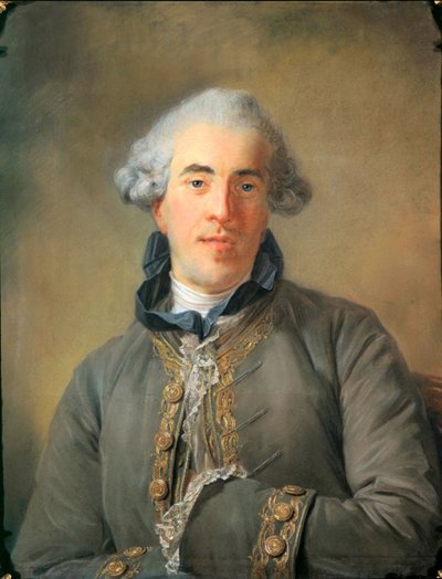 Pierre-Ambroise-François Choderlos de Laclos 1741-1803 autorstwa Jean Baptiste Perronneau