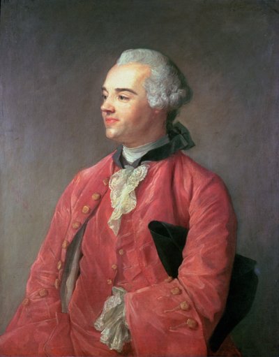 Portret Jacquesa Cazotte autorstwa Jean Baptiste Perronneau