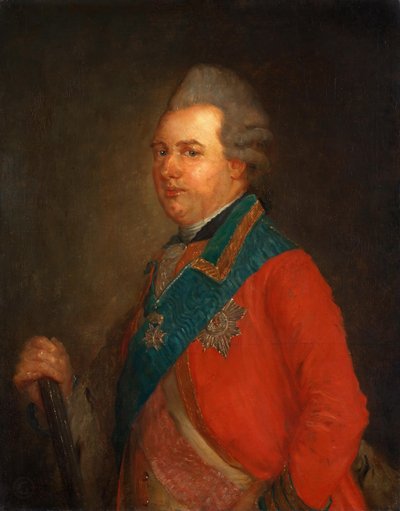 Portret księcia Karola Hesji-Kassel 1744-1836. autorstwa Jean Baptiste Perronneau