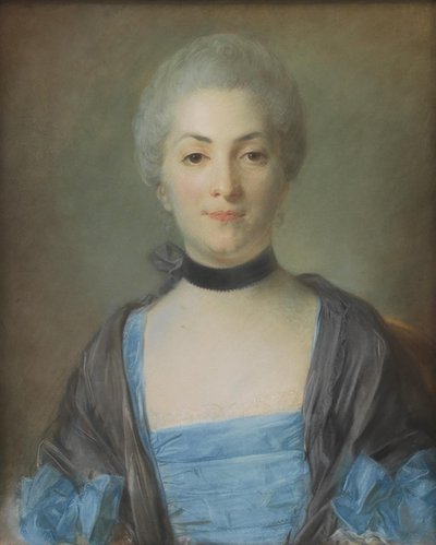 Portret damy autorstwa Jean Baptiste Perronneau