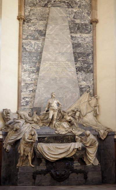 Nieznany obraz autorstwa Jean Baptiste Pigalle