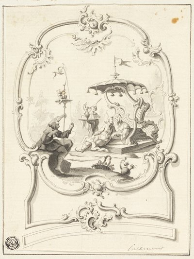 Chinoiserie autorstwa Jean Baptiste Pillement