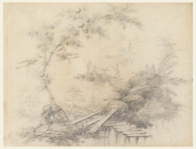 Chinoiserie Fantazja autorstwa Jean Baptiste Pillement