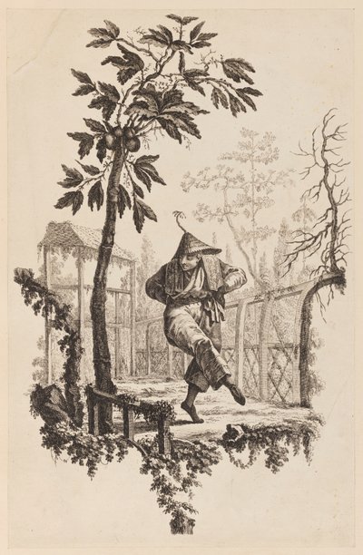 Figura pod konarem autorstwa Jean Baptiste Pillement