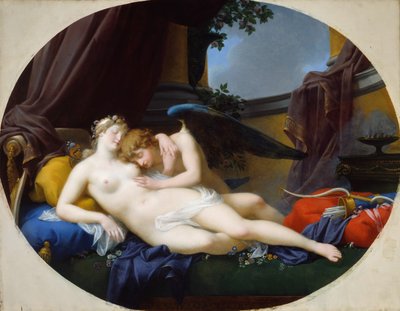 Kupidyn i Psyche, 1828. autorstwa Jean Baptiste Regnault