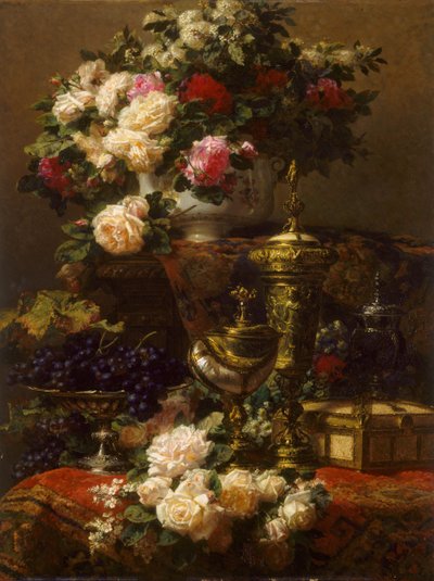 Kwiaty i owoce autorstwa Jean Baptiste Robie