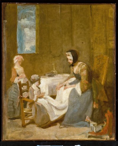 Łaska, szkic autorstwa Jean Baptiste Simeon Chardin