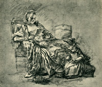 List, poł. XVIII w., 1943 r. autorstwa Jean Baptiste Simeon Chardin