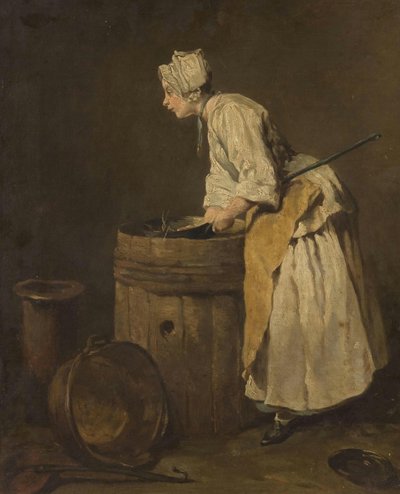 Pokojówka autorstwa Jean-Baptiste Simeon Chardin