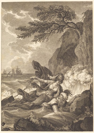 Oblubienica króla Garbe: Kaseta autorstwa Jean Baptiste Tilliard after Charles Monnet