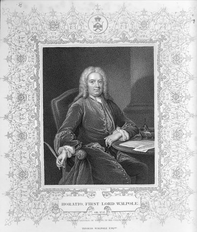 Horatio Walpole autorstwa Jean Baptiste Vanloo