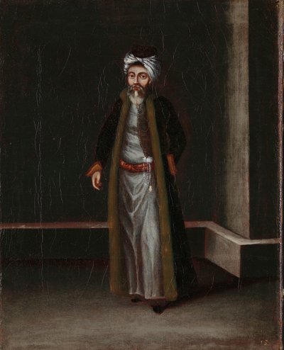 Żydowski zmieniacz pieniędzy autorstwa Jean Baptiste Vanmour (workshop of)