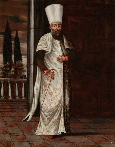 Chaous Bachi autorstwa Jean Baptiste Vanmour (workshop of)