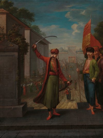 Halil do szefa autorstwa Jean Baptiste Vanmour
