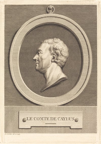 Hrabia Caylus autorstwa Jean Baptiste de Lorraine