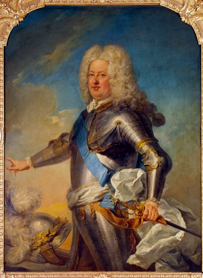 Portret Stanisława Leszcińskiego (1677-1766) Króla Polski, księcia Lotaryngii i Bar Obraz Jeana Baptiste Van Loo (1684-1745) XVIII w. Ndz. 1,33x1,13 m² autorstwa Jean Baptiste van Loo