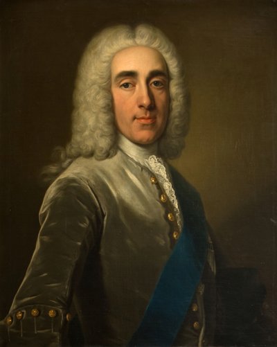 Portret 4. hrabiego Chesterfielda 1694-1773, 1738-42. autorstwa Jean Baptiste van Loo
