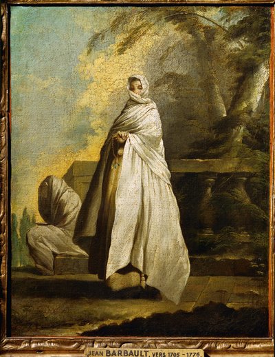 Femmes drapees de blanc - kobiety w białych ... autorstwa Jean Barbault