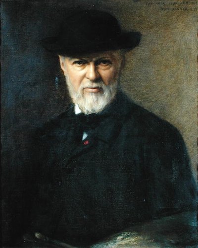 Portret Jean-Jacques Henner (1829-1905) 1899 autorstwa Jean Benner