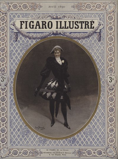Arlekin Fin de Siecle autorstwa Jean Beraud