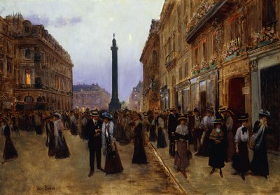 Ulica Pokoju, autorstwa Jean Beraud