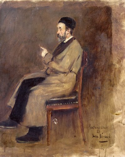 Portret J. J. Weissa (1827-1891) autorstwa Jean Beraud