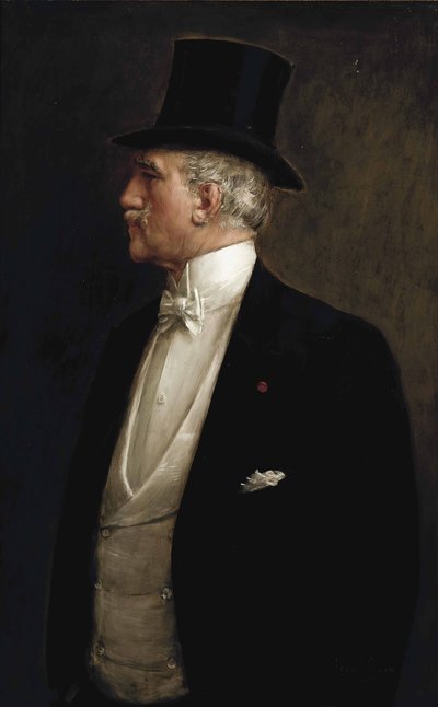 Autoportret, ok. 1909. autorstwa Jean Beraud