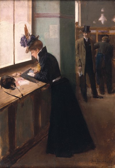 Nieznany obraz autorstwa Jean Beraud