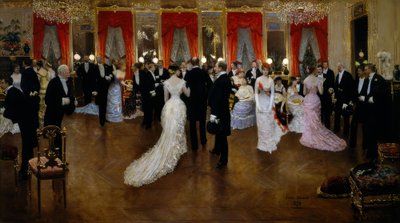 Wieczór autorstwa Jean Beraud