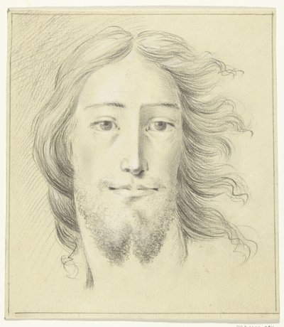 Głowa mężczyzny (Chrystusa?) autorstwa Jean Bernard
