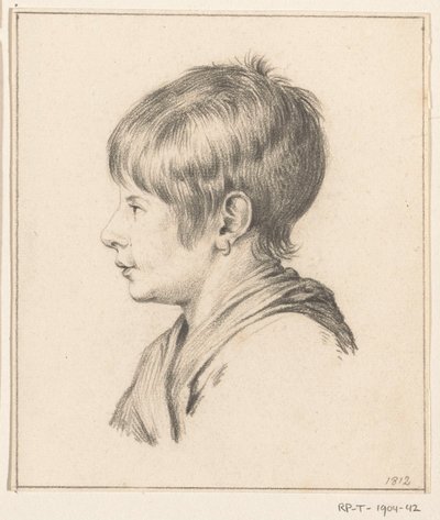 popiersie chłopca autorstwa Jean Bernard