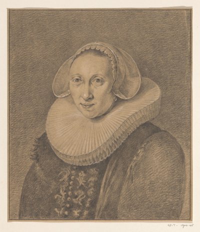 Portret Kornelii Pronck autorstwa Jean Bernard