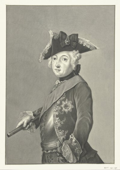 Portret Fryderyka Wilhelma III autorstwa Jean Bernard