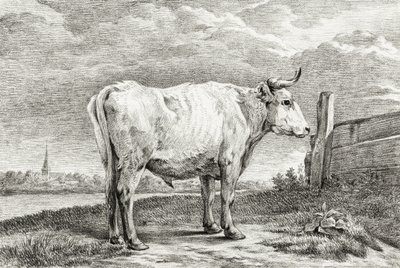 Standing Bull (1817) autorstwa Jean Bernard