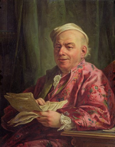 Portret mężczyzny autorstwa Jean Bernard Restout