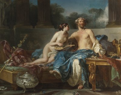 Przyjemności Anakreonu autorstwa Jean Bernard Restout
