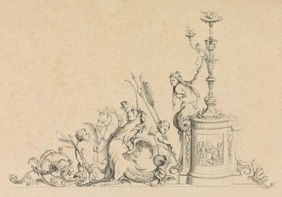 Arabeski do wielu zastosowań Wynalezione przez J.B. Toro, 1716., 1716. autorstwa Jean Bernard Toro