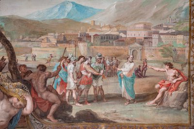 Bachus, Likurg i Hermes Trismegistus autorstwa Jean Boulanger