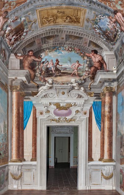 Bachus i Silenus w kierunku Lidii autorstwa Jean Boulanger