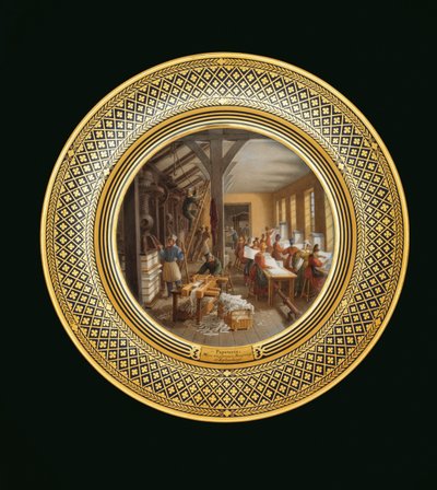 Papeteria, ok. 1820-35 (porcelana) autorstwa Jean Charles Develly