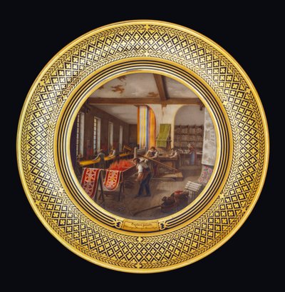 Malowidła ścienne, ok. 1820-35 autorstwa Jean Charles Develly