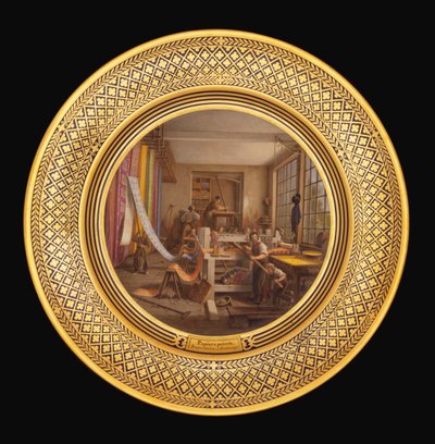 Malowidła ścienne, ok. 1820-35 autorstwa Jean Charles Develly