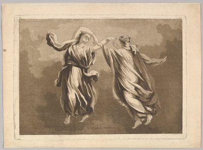Wybrane fragmenty z najciekawszych obrazów i obrazów pal..., XVIII w. autorstwa Jean Claude Richard Saint Non