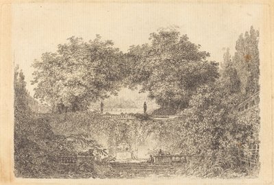 Mały Park autorstwa Jean Claude Richard de Saint Non after Jean Honoré Fragonard